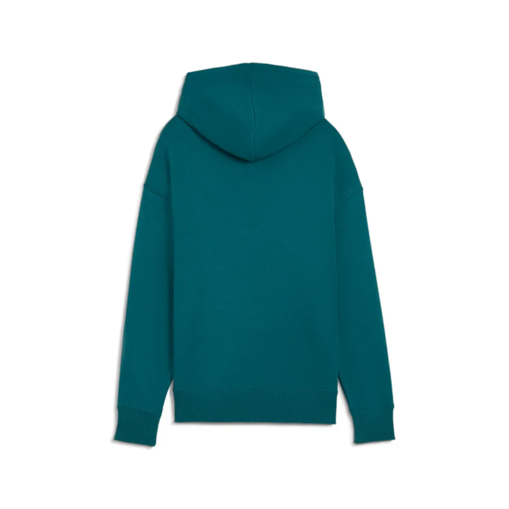Classics Shiny Logo Pullover Hoodie Front Pocket
