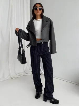 Titius Pant Navy Tall Relaxed Cut