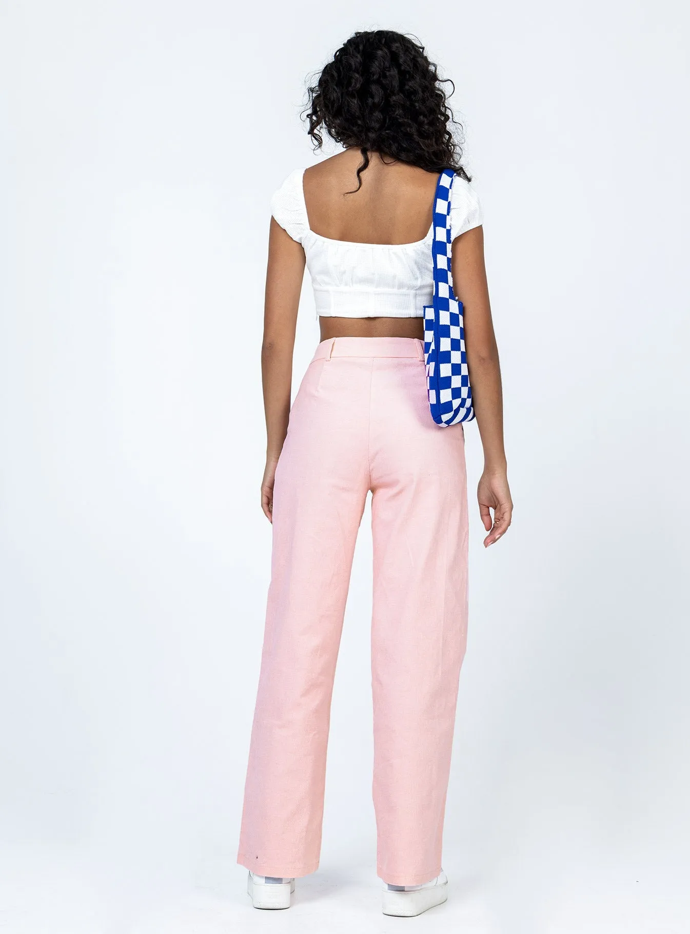 Breathable Lining Fashionable Design Archer Pants Corduroy Pink