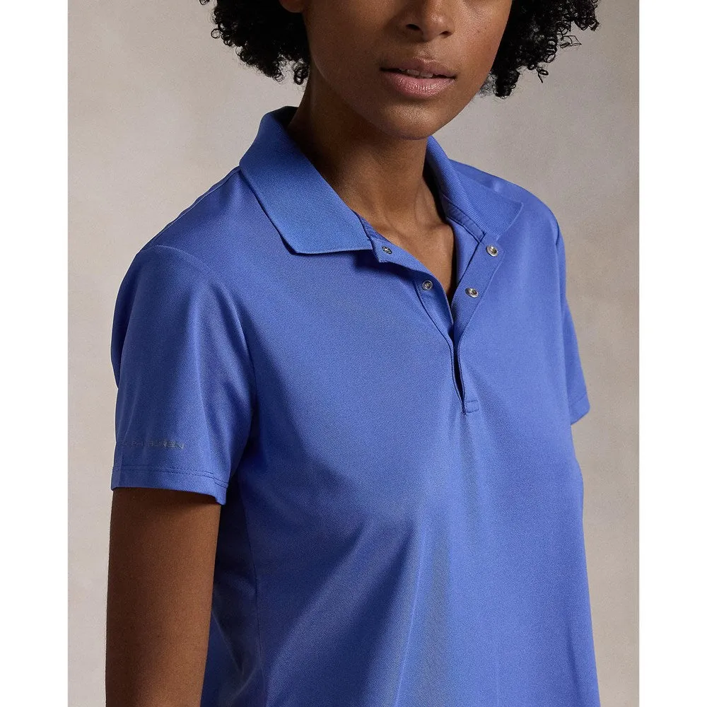 Star Light RLX Ralph Lauren Women's Tour Performance Golf Shirt - Resort Blue