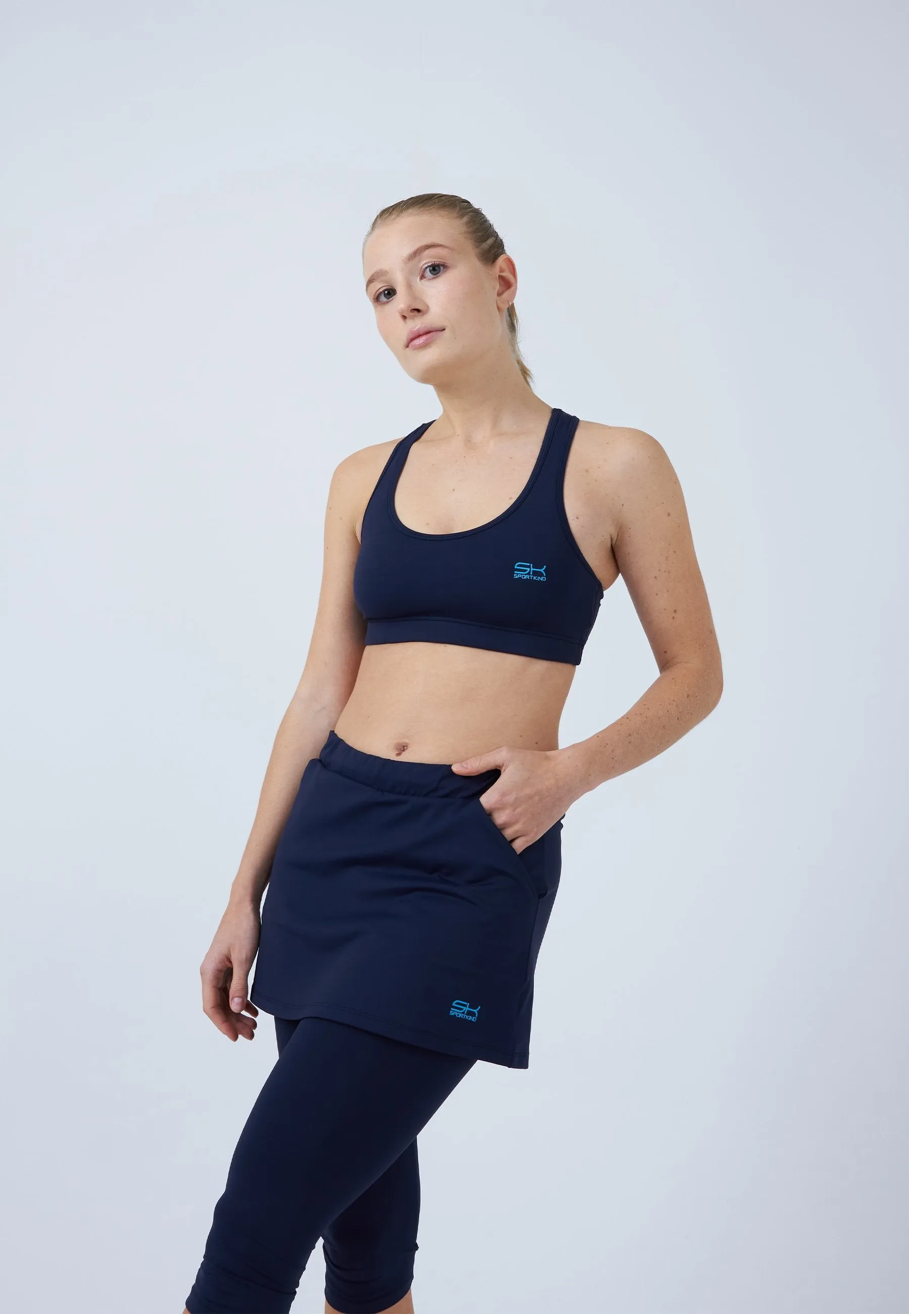 2-in-1 Tennis Skapri, navy blue Non Restrictive Fit