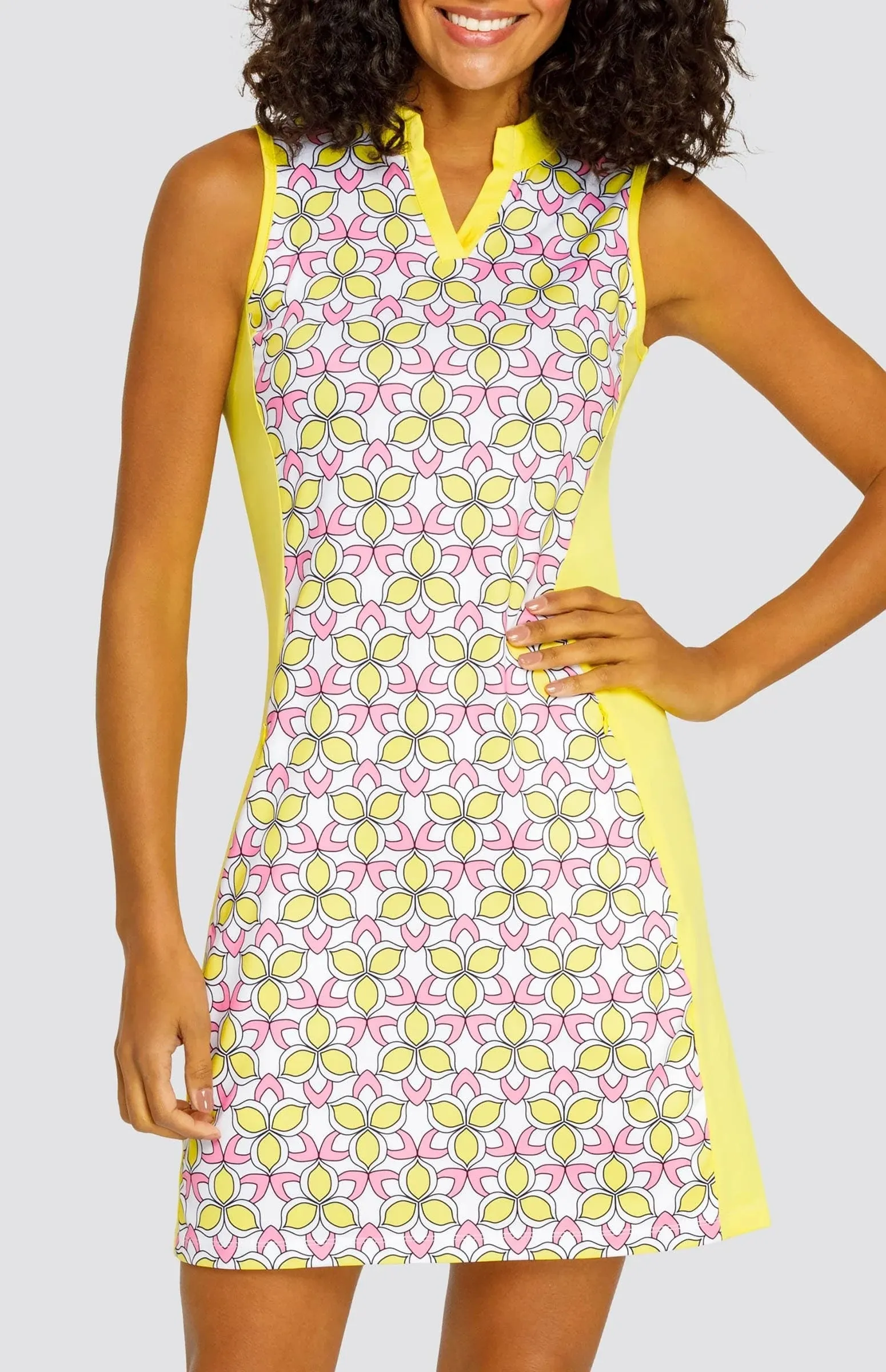 Calm Finish Soft Neutral New Tail Activewear Topanga Sleeveless Golf Dress -Energy MSP$117
