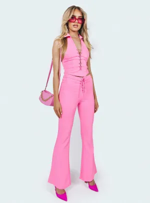 Fashion Staple Marcia Flare Pant Pink