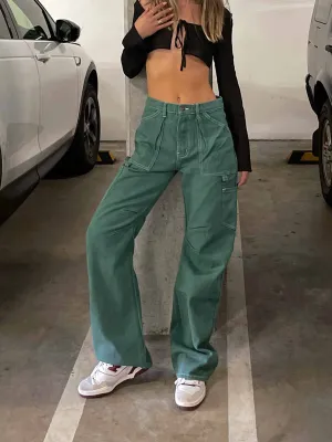 Miami Vice Pants Green Sporty Fit Design
