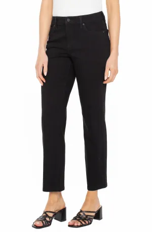 Modern Design Quick Wear LIVERPOOL LIV RELAXED SKINNY JEAN - BLACK