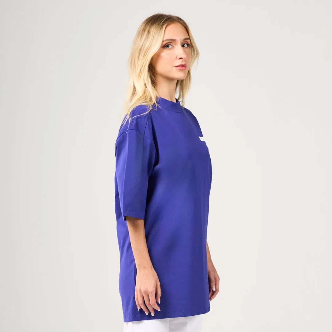 The Impossible Oversized T-Shirt - Indigo Blue Versatile Design