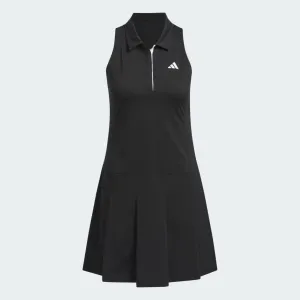 Peace View Cool Drape New Adidas Ultimate365 Tour Pleated Dress - Black MSP $120