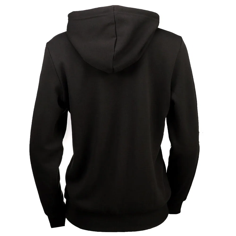 Faux Embroidered Floral Pullover Hoodie product bag functionality Essential Wear