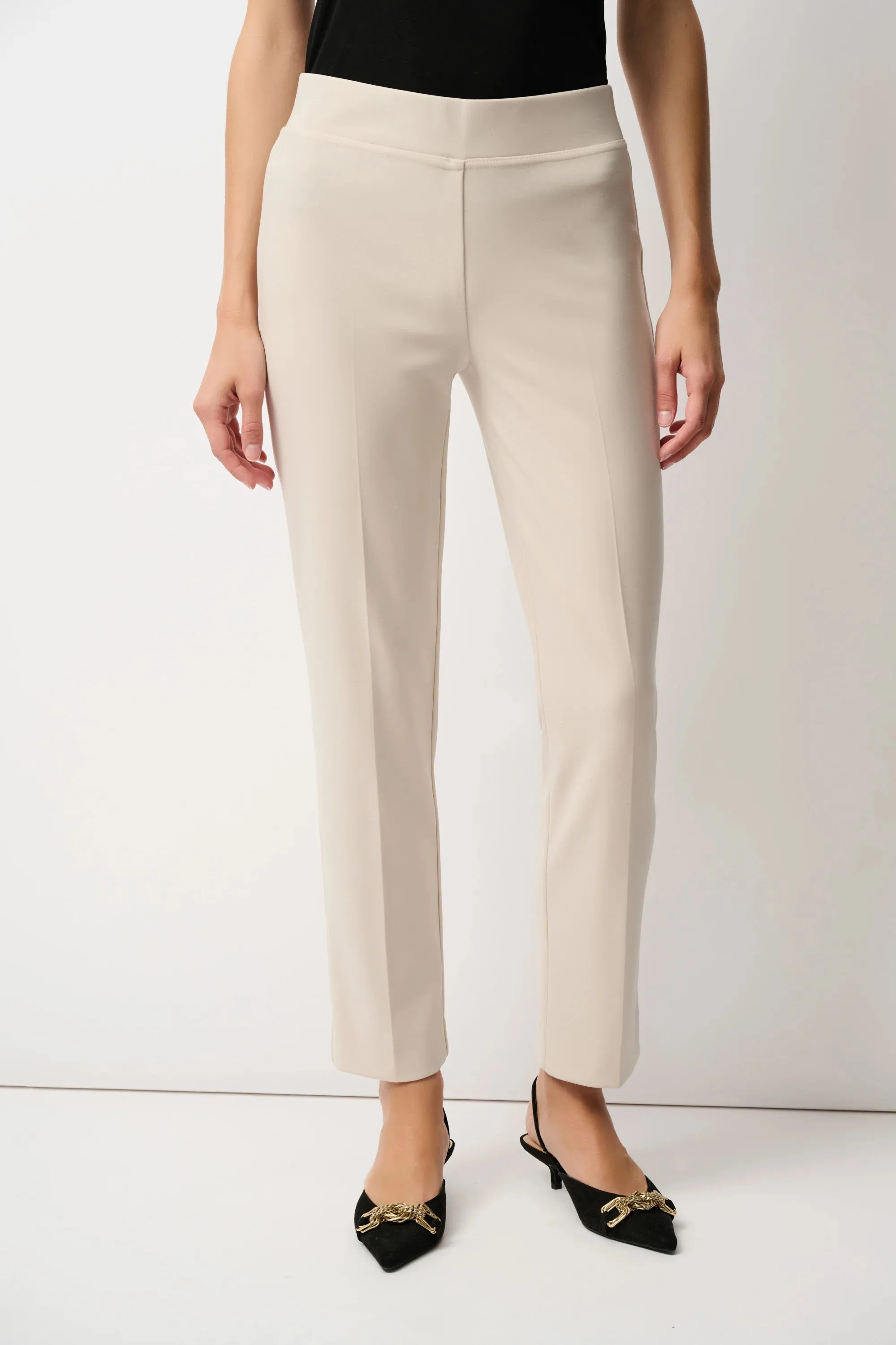 DoubleLayerReinforcement Motion Core JOSEPH RIBKOFF CLASSIC STRAIGHT PANT - TAN