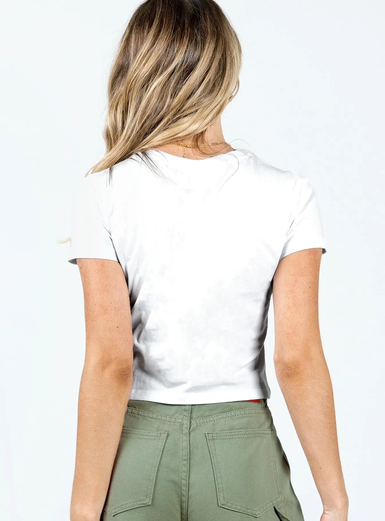 Italy Love Tee Ivory Anti Pilling Finish