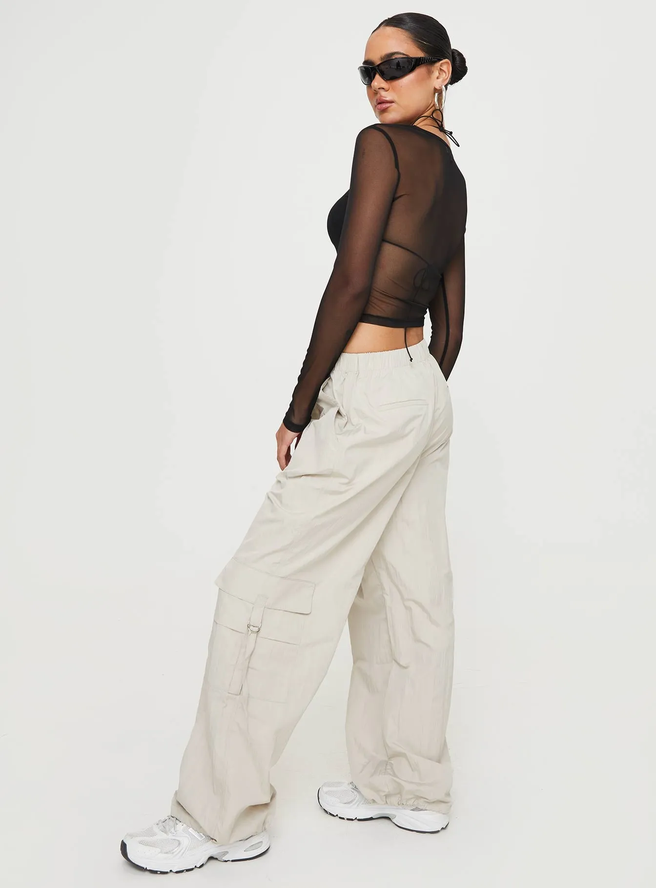 Modern Fit Urban Flex Astoria Cargo Pants Grey