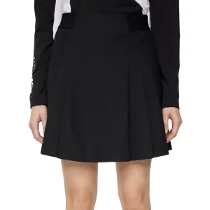 J.Lindeberg Women's Alesia Golf Skirt - Black quick dry yoga session