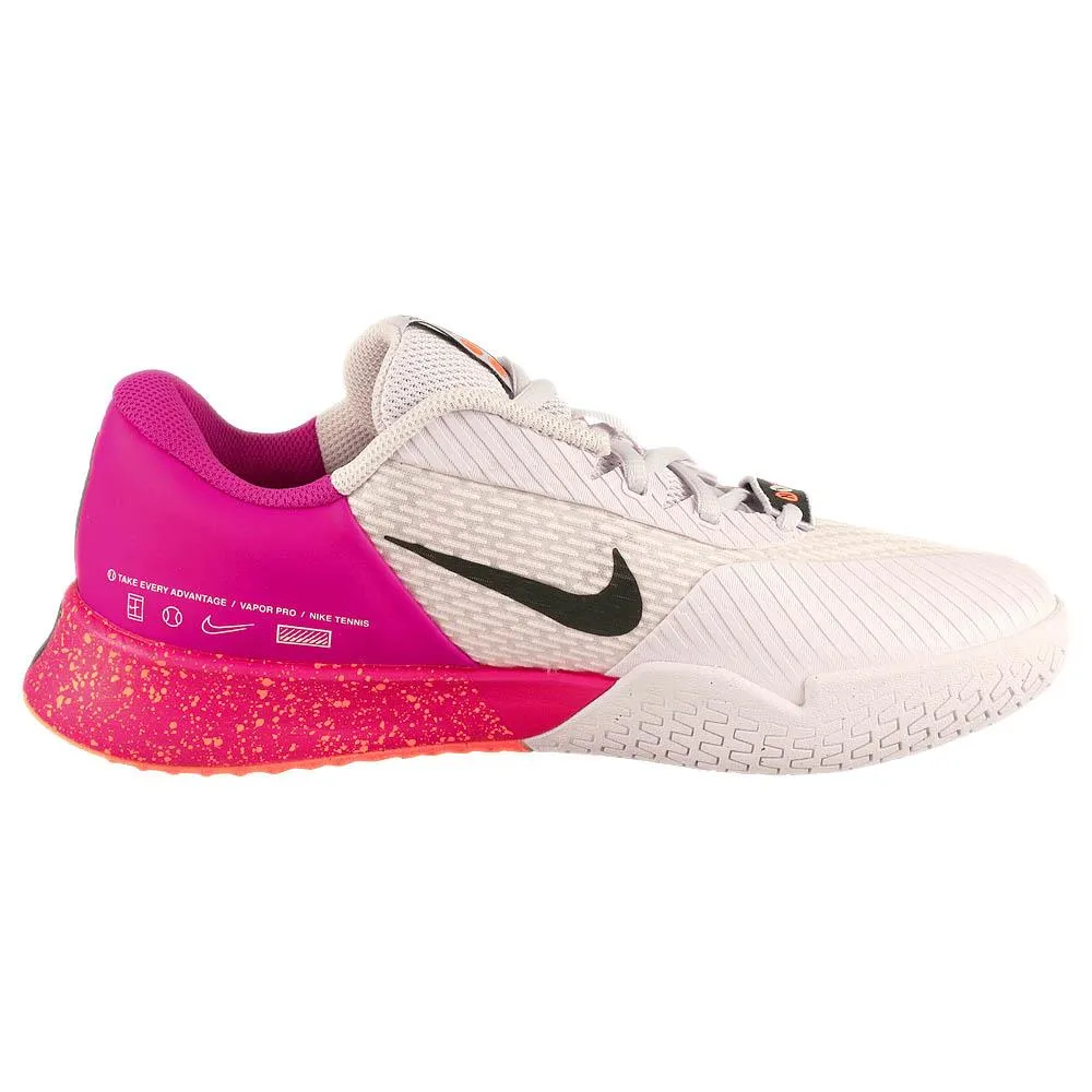 Nike Women's Air Zoom Vapor Pro 2 - Premium - Barely Grape/Vivid Grape Lace Closure