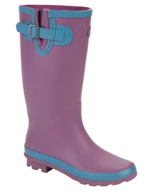 Stormwells Womens V-Gusset Wellingtons Crisp Lines