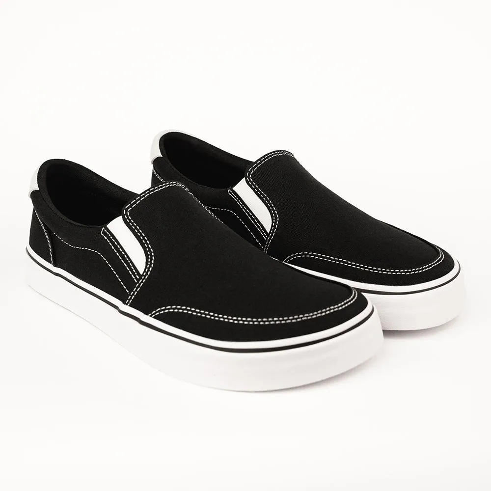 STREETSTYLE Slip-On Coal Comfort Outsole Strong Stitching