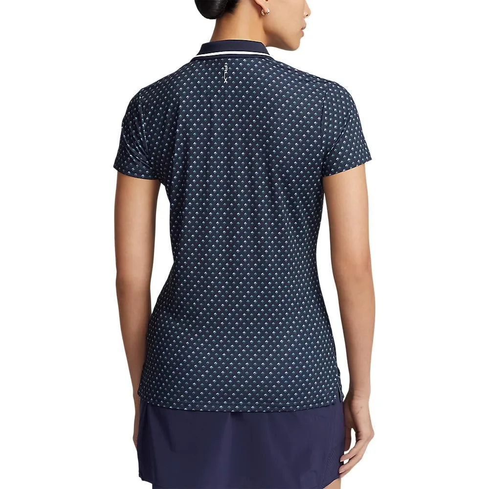 Outdoor Fashion RLX Ralph Lauren Women's Printed Airflow Polo Golf Polo Shirt - Sport Diamond