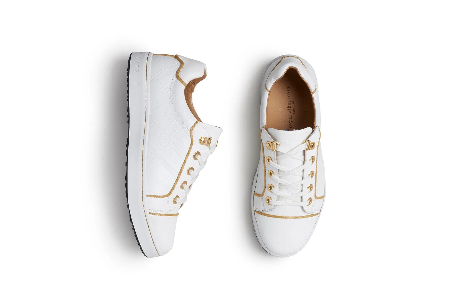 Power Performance Insole Cushion Buckingham | White/Gold