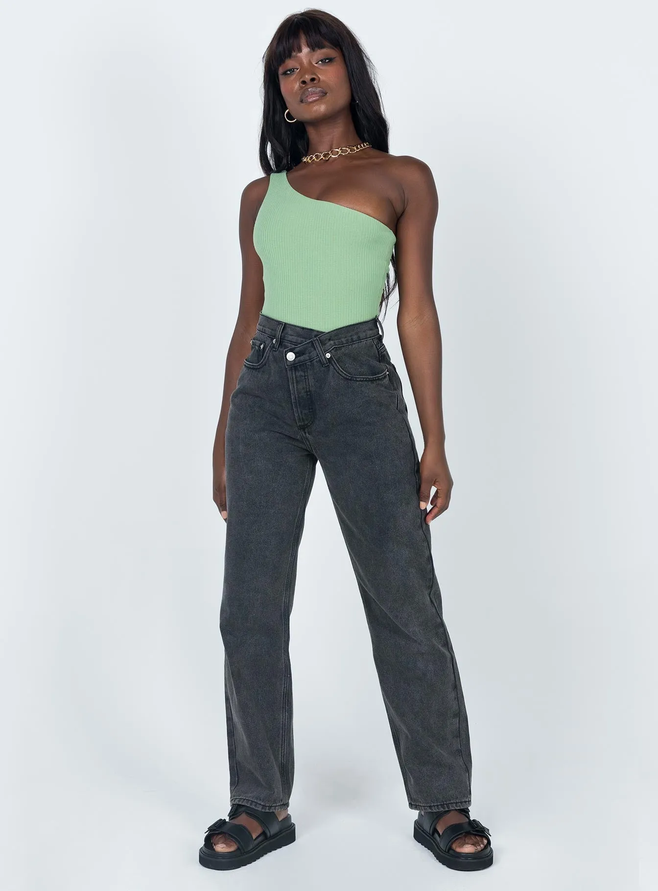 Rueful Bodysuit Green boho bodysuit plus size bodysuit