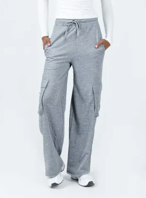 Fit Control Flexible Motion Sunday Morning Cargo Pants Grey
