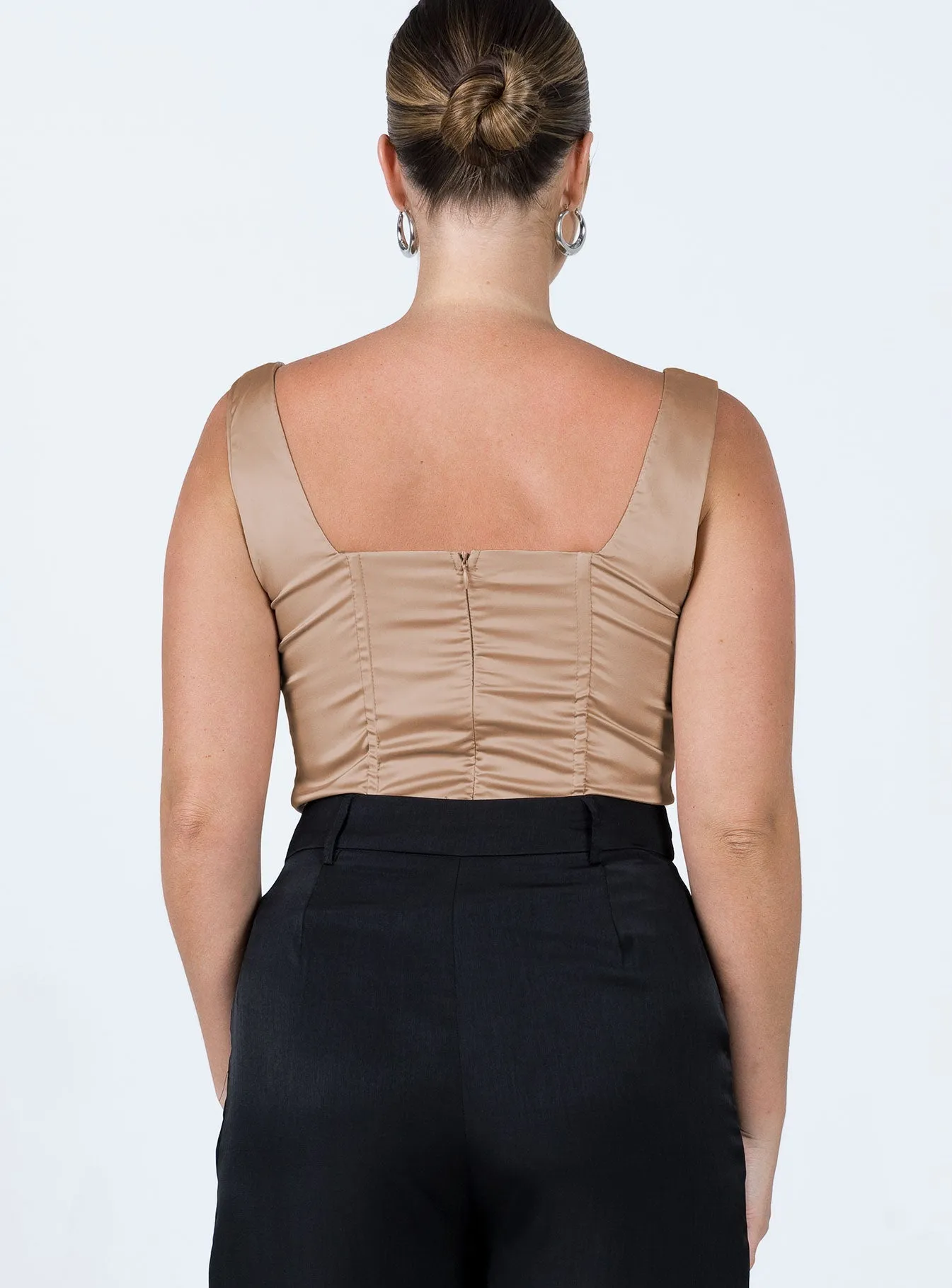 beige bodysuit Ximena Bodysuit Beige
