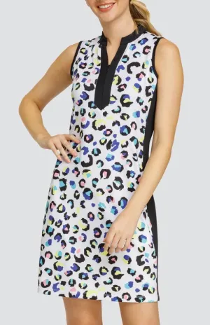 Silky Form New Tail Activewear Azura Sleeveless Golf Dress - Painted Panther MSP$117