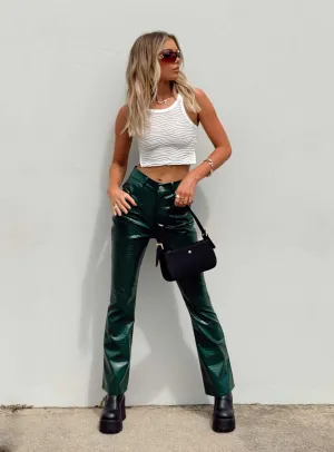 Minimalist Fit Soft Structure Harmonious Pants Green