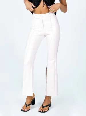 HighRiseWaist Keaton Pants Off-White