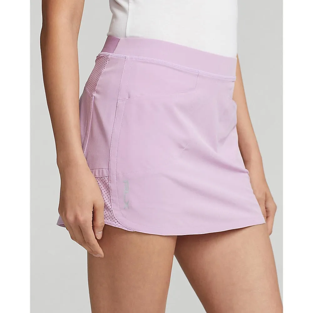 RLX Ralph Lauren Women's Aim Golf Skort 15" - Light Mauve Transitional Wear Sleek Appeal