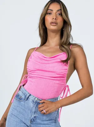 teen bodysuit Edie Bodysuit Pink