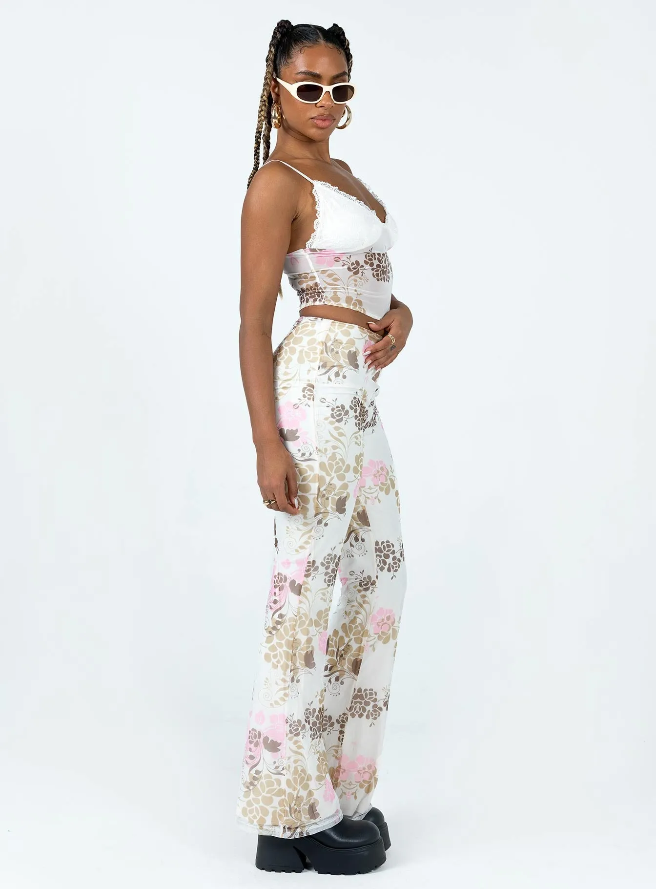 Tapered leg Bohemian Romance Pant Multi