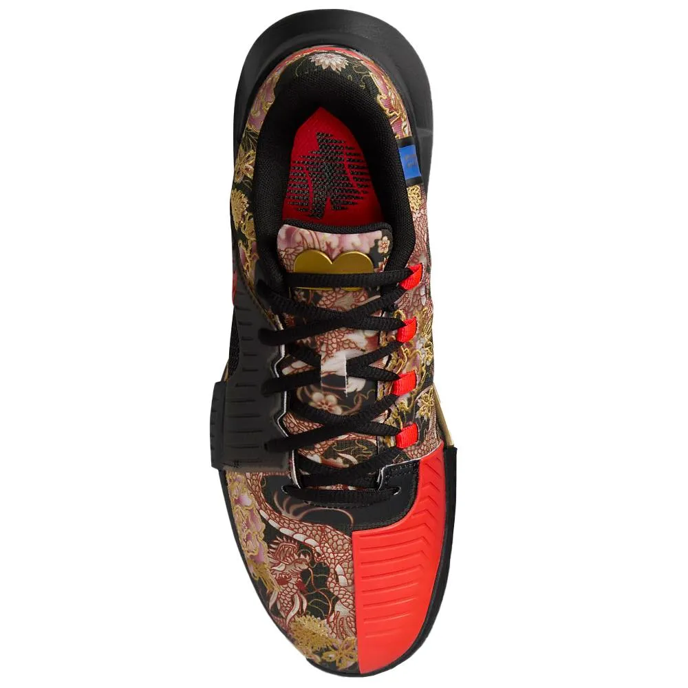 Nike Women's Air Zoom GP Challenge 1 - Osaka - Premium - Black/Racer Blue Reinforced Heel Counter