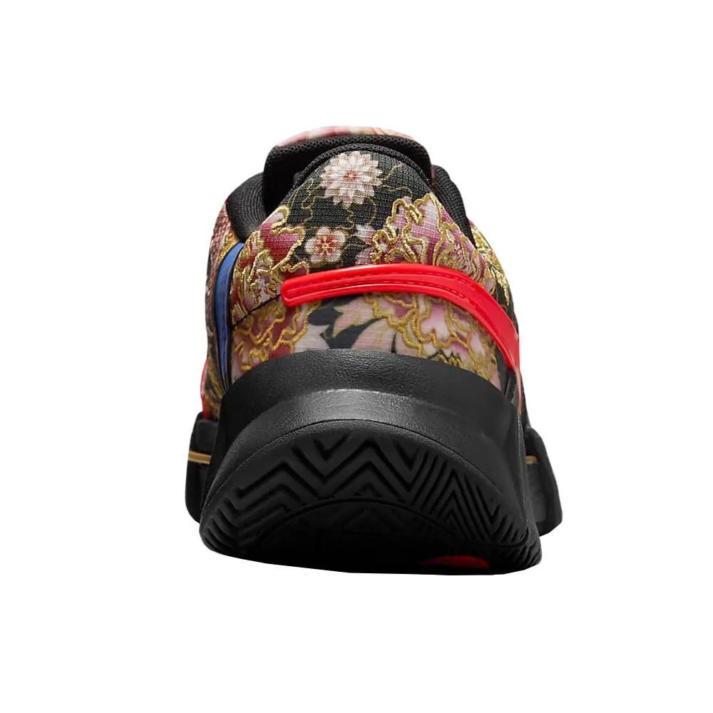 Foot Fit Nike Women's Air Zoom GP Challenge 1 - Osaka - Premium - Black/Racer Blue