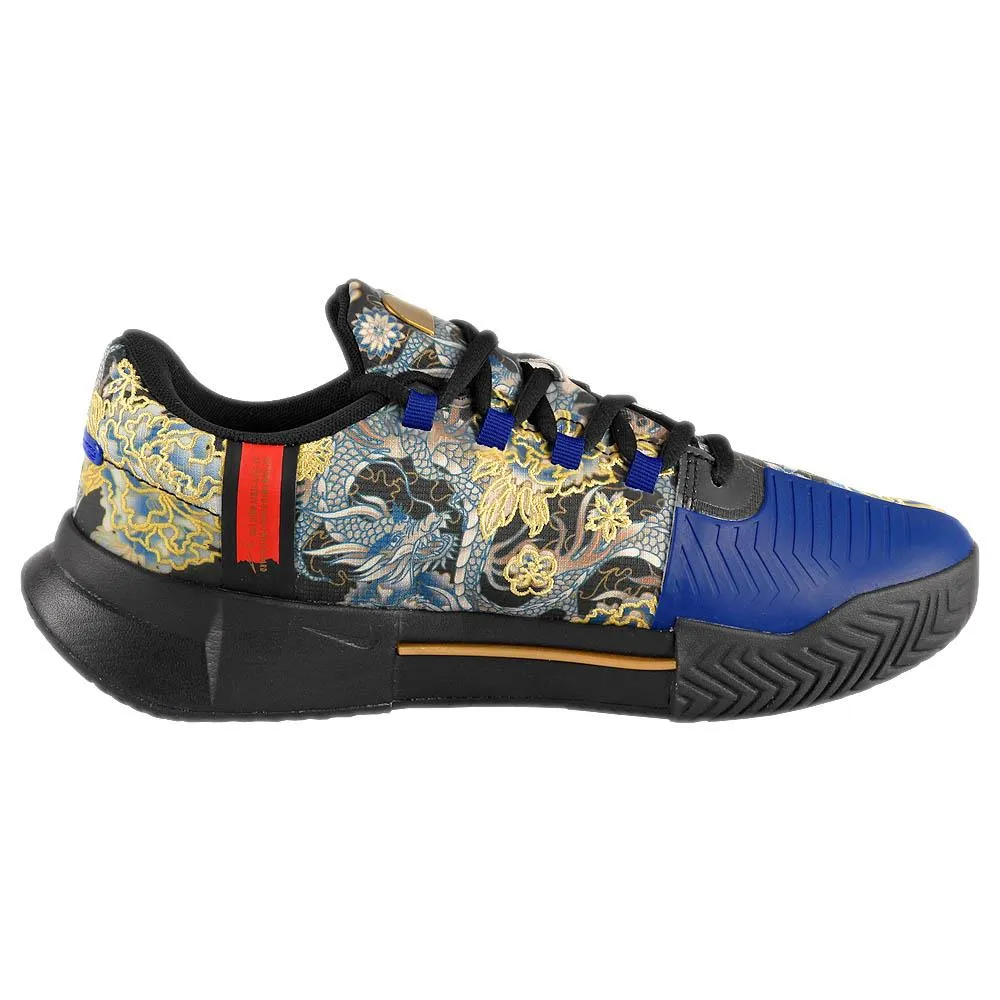 Torque Control Frame All weather Nike Women's Air Zoom GP Challenge 1 - Osaka - Premium - Black/Racer Blue